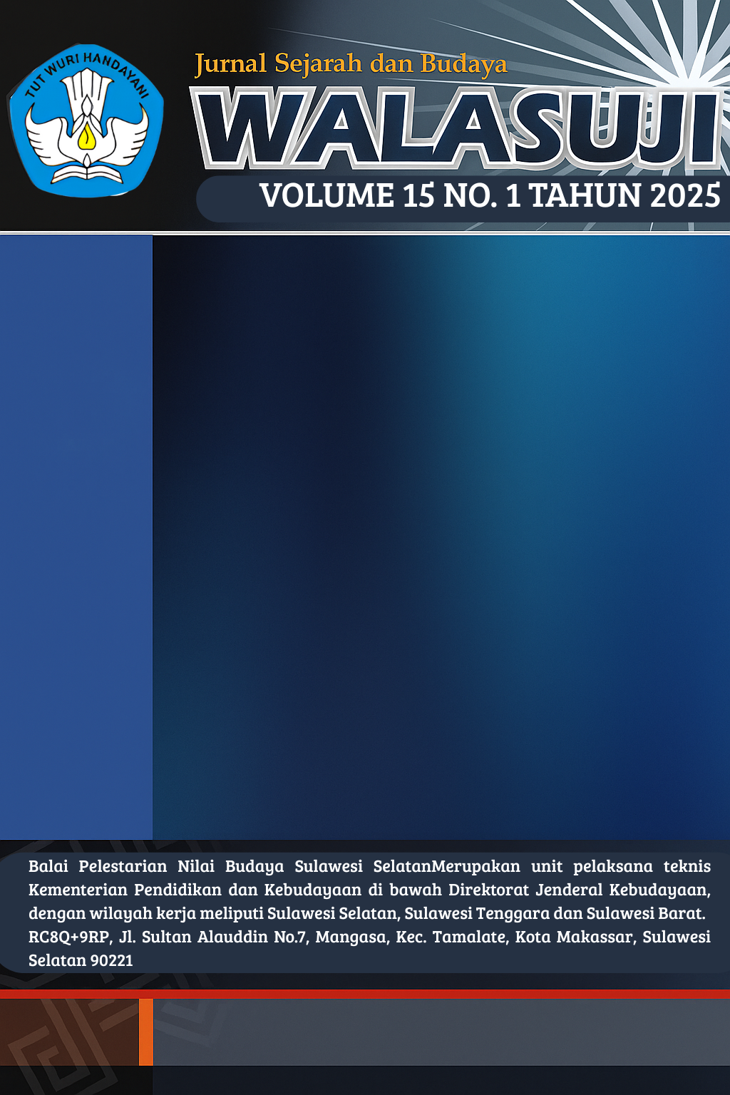 View Vol. 15 No. 1 (2025): Walasuji : Jurnal Sejarah dan Budaya